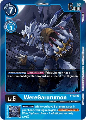 WereGarurumon [P-008] (Gift Box 2022) [Promotional Cards] 