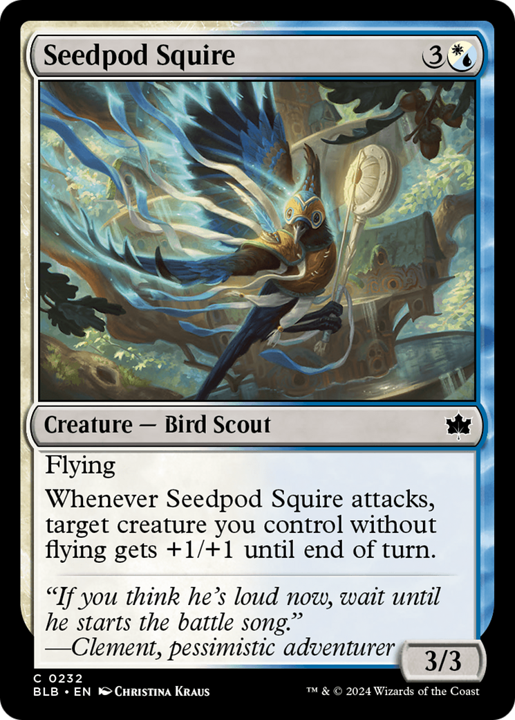 Seedpod Squire [Bloomburrow] 