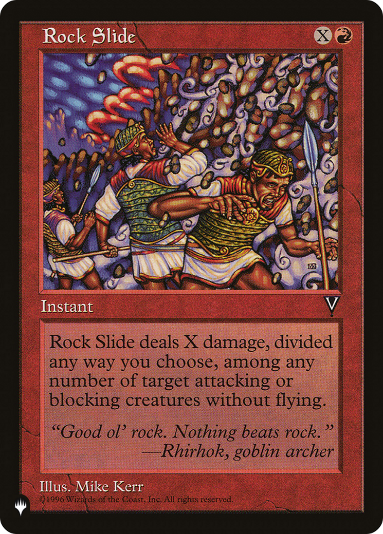 Rock Slide [The List Reprints]