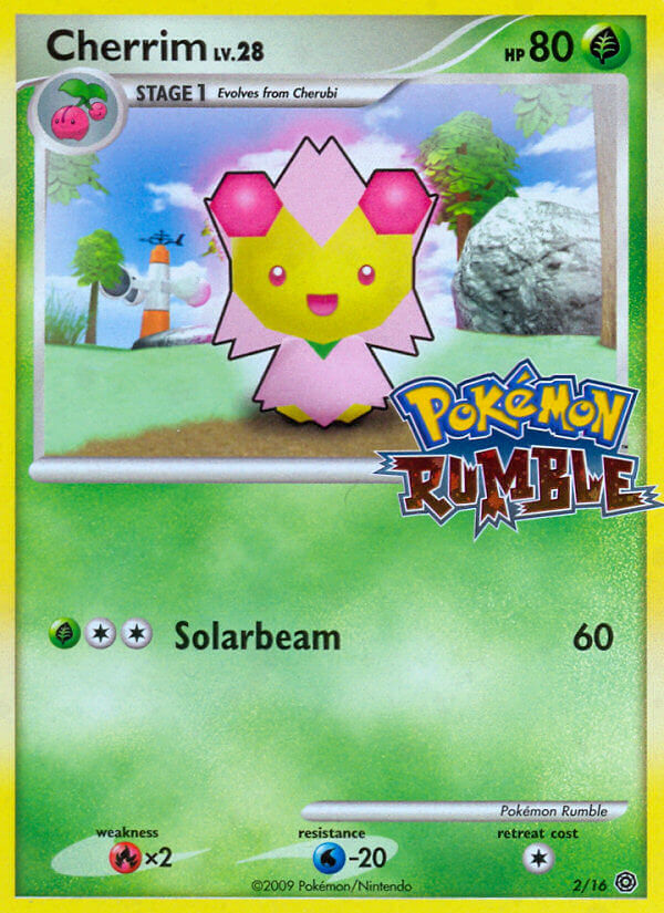 Cherrim (2/16) [Pokémon Rumble] 