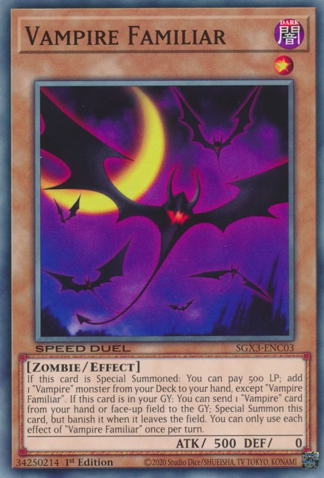 Vampire Familiar [SGX3-ENC03] Common 