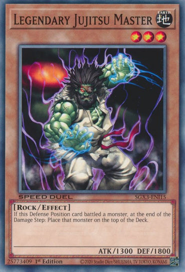 Legendary Jujitsu Master [SGX3-ENI15] Common 