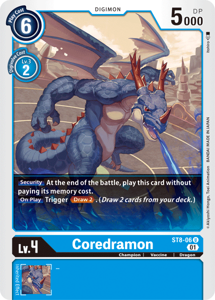 Coredramon [ST8-06] [Starter Deck: Ulforce Veedramon]