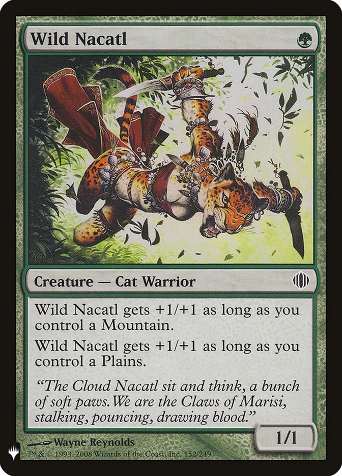 Wild Nacatl [Mystery Booster] 