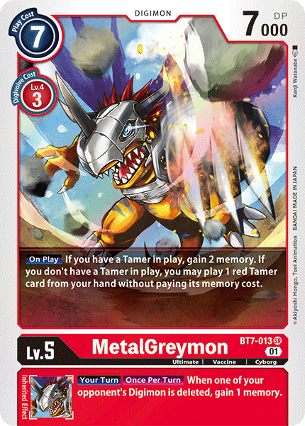 MetalGreymon [BT7-013] [Next Adventure] 