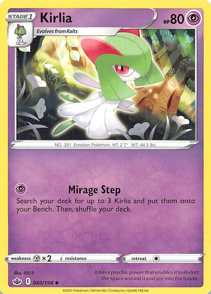 Kirlia (060/198) [Sword &amp; Shield: Chilling Reign] 