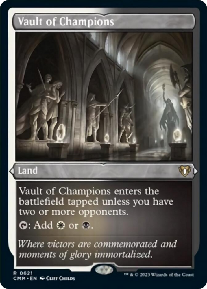 Vault of Champions (Foil Etched) [Commander Masters] 