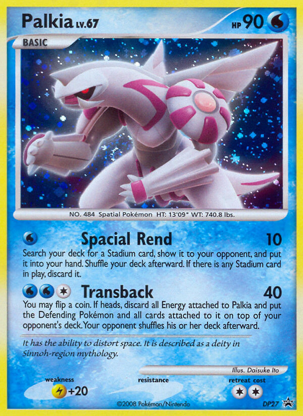 Palkia (DP27) [Diamond &amp; Pearl: Black Star Promos] 