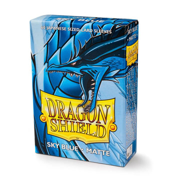 Dragon Shield: Japanese Size 60ct Sleeves - Sky Blue (Matte) 