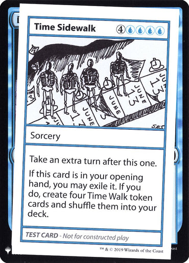 Time Sidewalk [Mystery Booster Playtest Cards] 