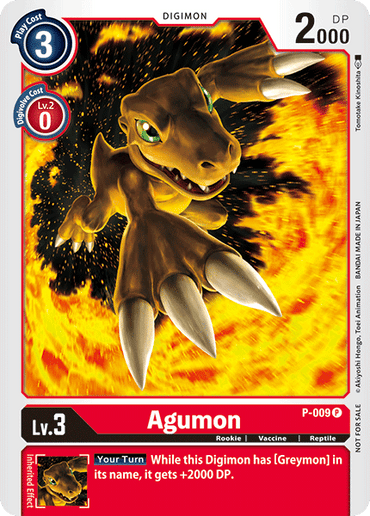 Agumon [P-009] [Promotional Cards] 