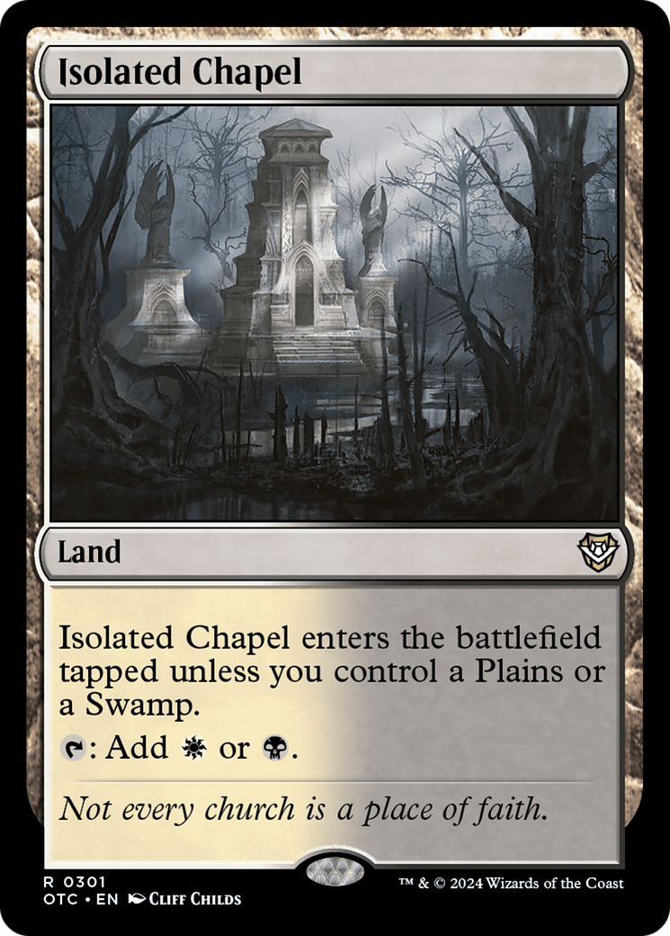 Isolated Chapel [Outlaws of Thunder Junction Commander] 