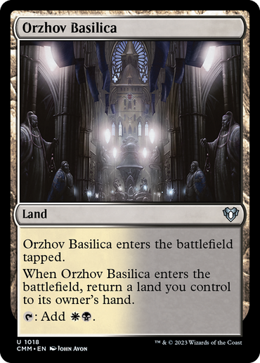 Orzhov Basilica [Commander Masters] 