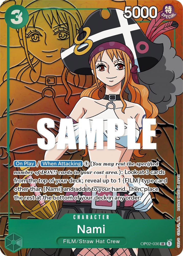 Nami (Alternate Art) [Paramount War] 