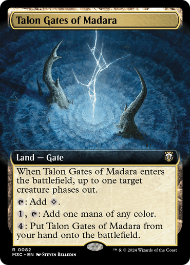 Talon Gates of Madara (Extended Art) (Ripple Foil) [Modern Horizons 3 Commander] 