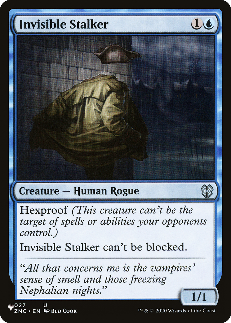 Invisible Stalker (ZNC) [The List Reprints] 