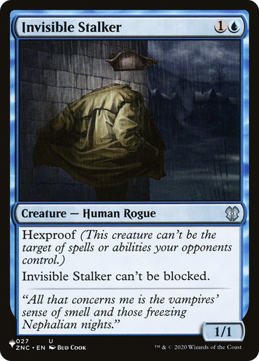 Invisible Stalker (ZNC) [The List Reprints] 