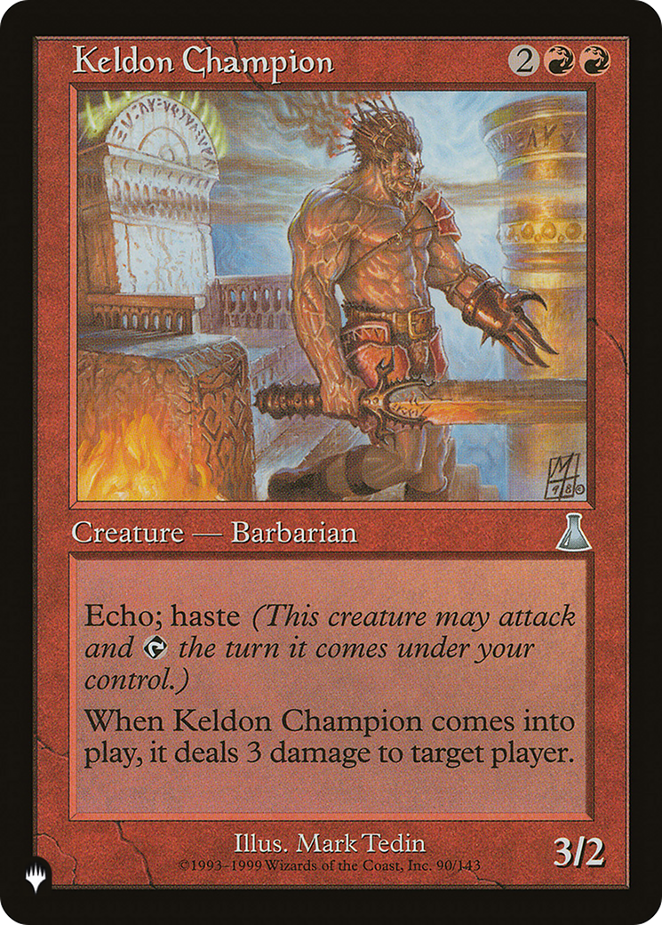 Keldon Champion [The List Reprints] 