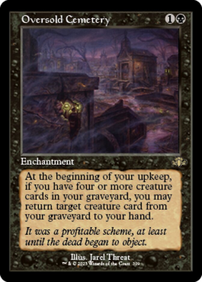 Oversold Cemetery (Retro) [Dominaria Remastered] 