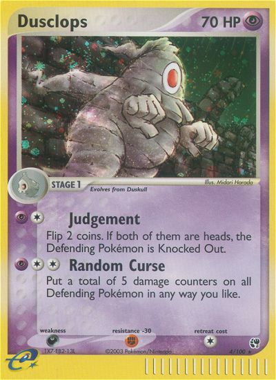 Dusclops (4/100) [EX: Sandstorm] 