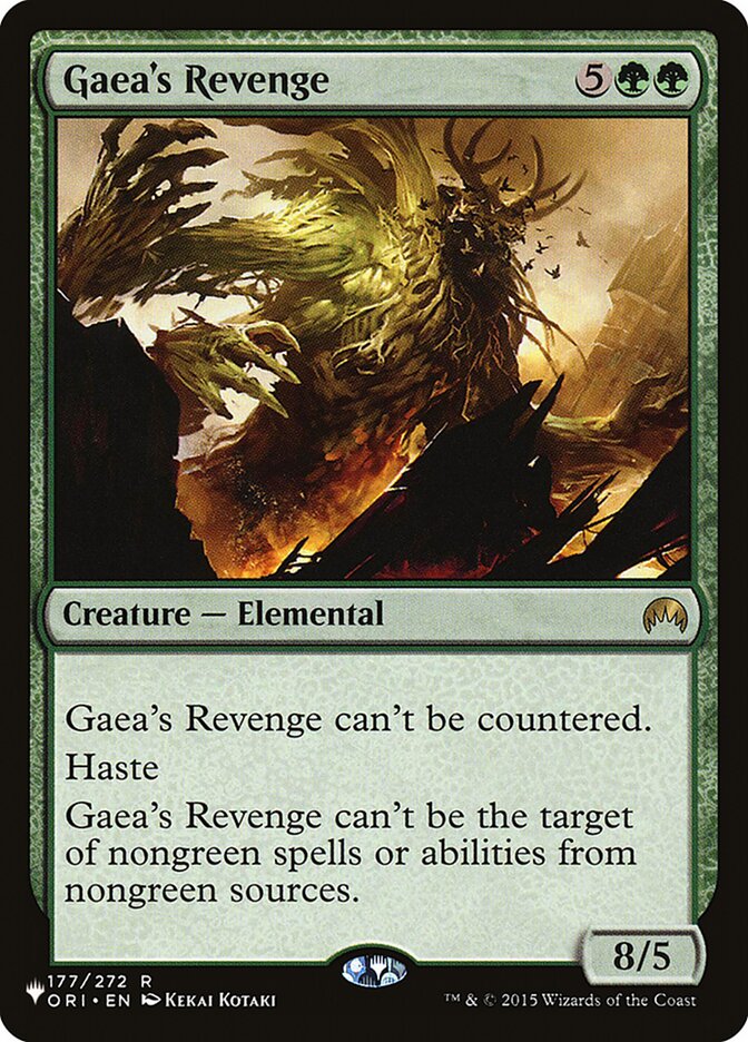 Gaea's Revenge [The List] 