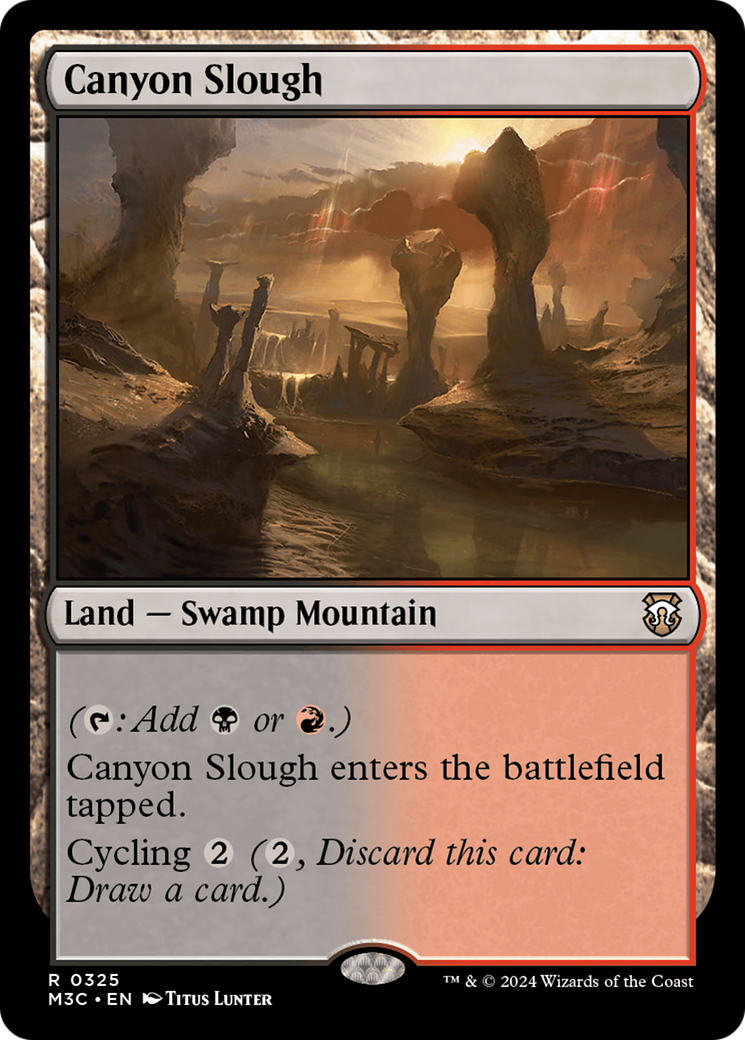 Canyon Slough [Modern Horizons 3 Commander] 