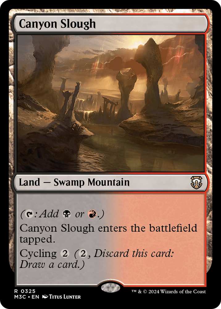 Canyon Slough [Modern Horizons 3 Commander] 