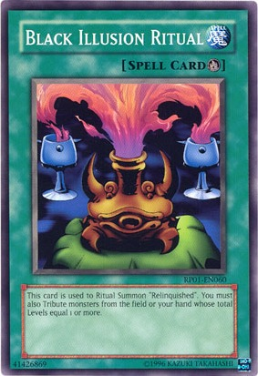 Black Illusion Ritual [RP01-EN060] Common 