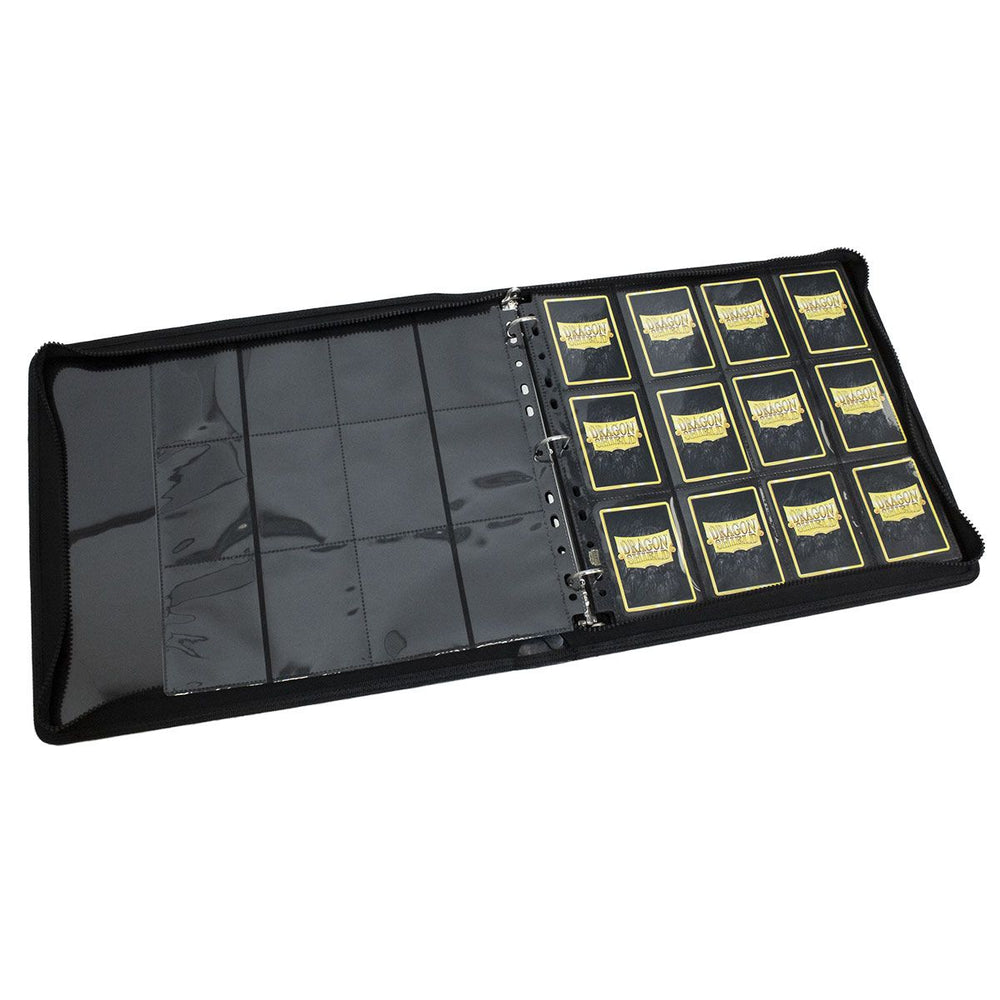 Dragon Shield: Card Codex Zipster Binder - Black (XL) 