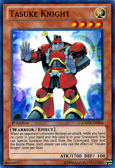Tasuke Knight [GAOV-EN004] Super Rare 