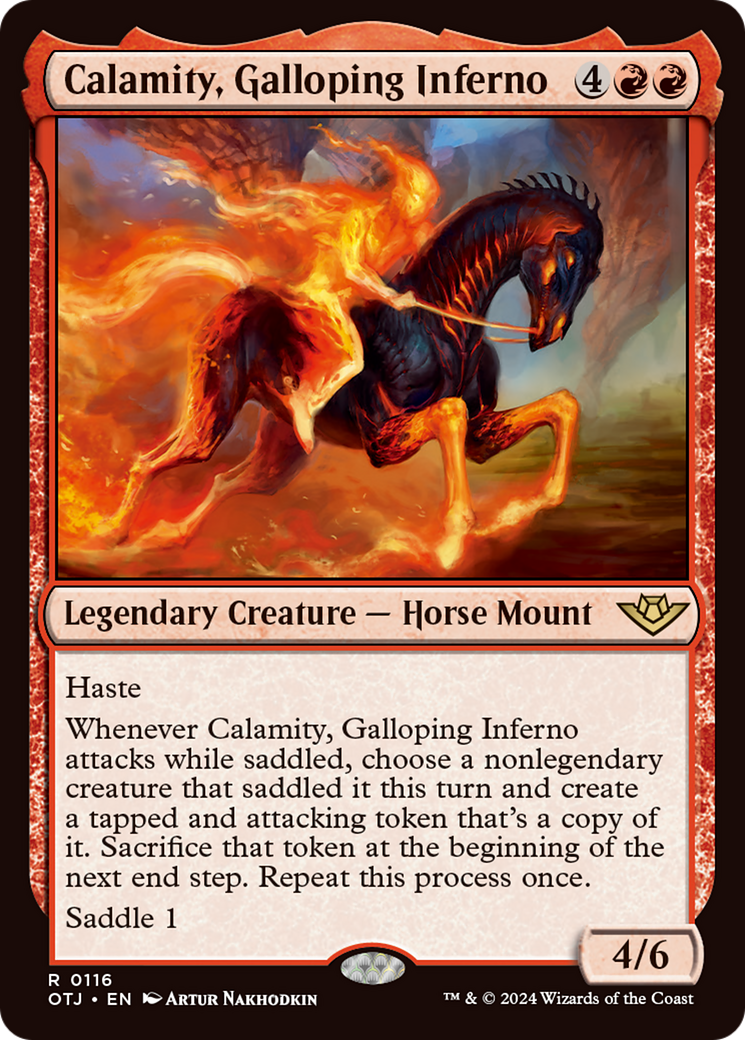 Calamity, Galloping Inferno [Outlaws of Thunder Junction] 