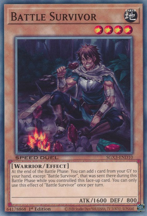 Battle Survivor [SGX3-END10] Common 