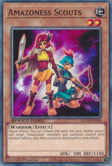Amazoness Scouts [SGX3-END09] Common 