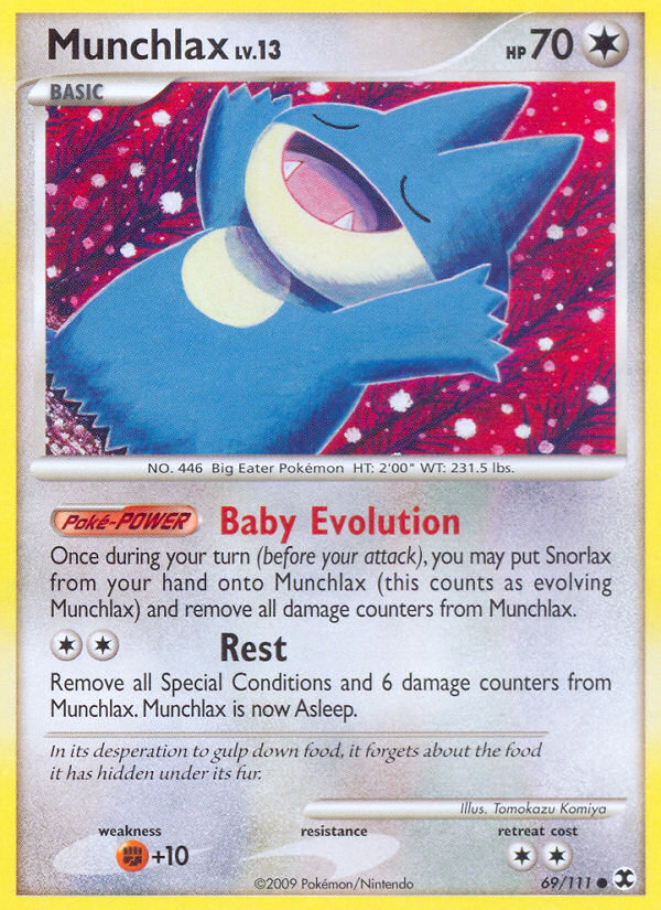 Munchlax (69/111) [Platinum: Rising Rivals] 