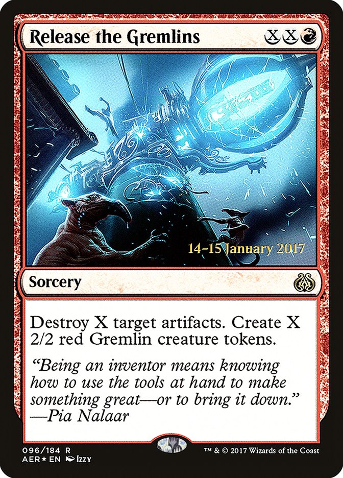 Release the Gremlins [Aether Revolt Prerelease Promos] 