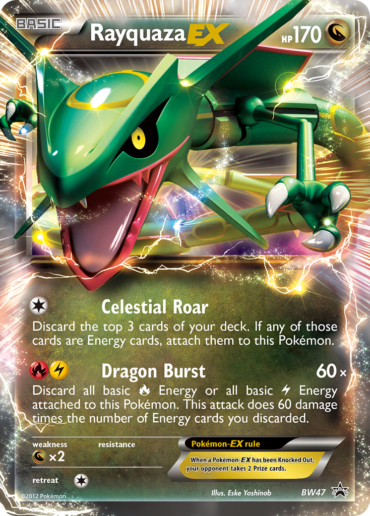 Rayquaza EX (BW47) [Black & White: Black Star Promos] 