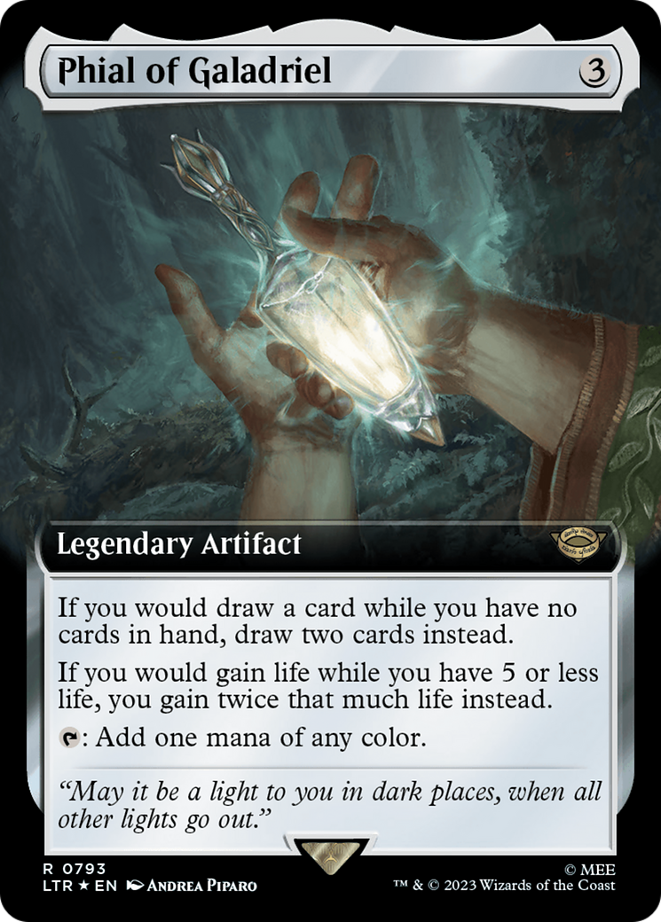 Phial of Galadriel (Extended Art) (Surge Foil) [The Lord of the Rings: Tales of Middle-Earth] 