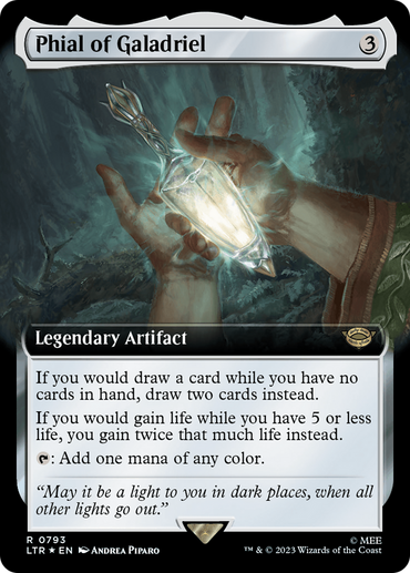 Phial of Galadriel (Extended Art) (Surge Foil) [The Lord of the Rings: Tales of Middle-Earth] 