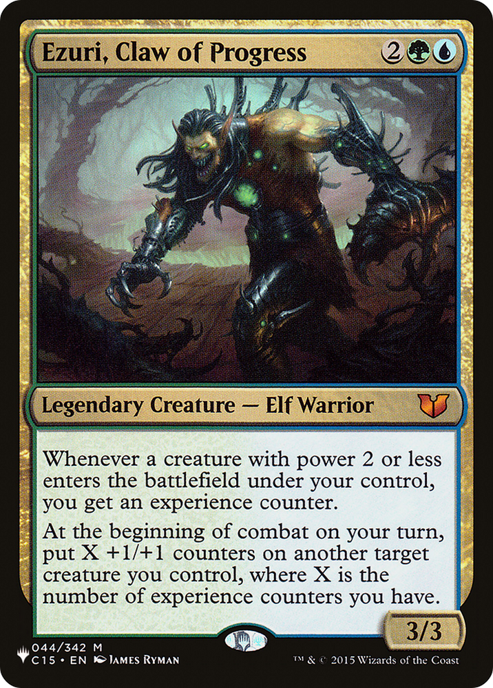 Ezuri, Claw of Progress [The List]