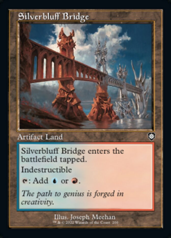 Silverbluff Bridge (Retro) [The Brothers' War Commander] 