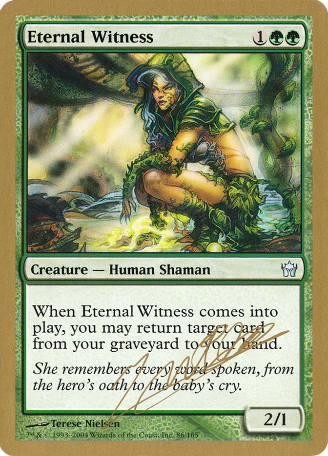 Eternal Witness (Julien Nuijten) [World Championship Decks 2004] 