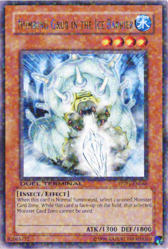 Numbing Grub in the Ice Barrier [DT01-EN066] Rare 