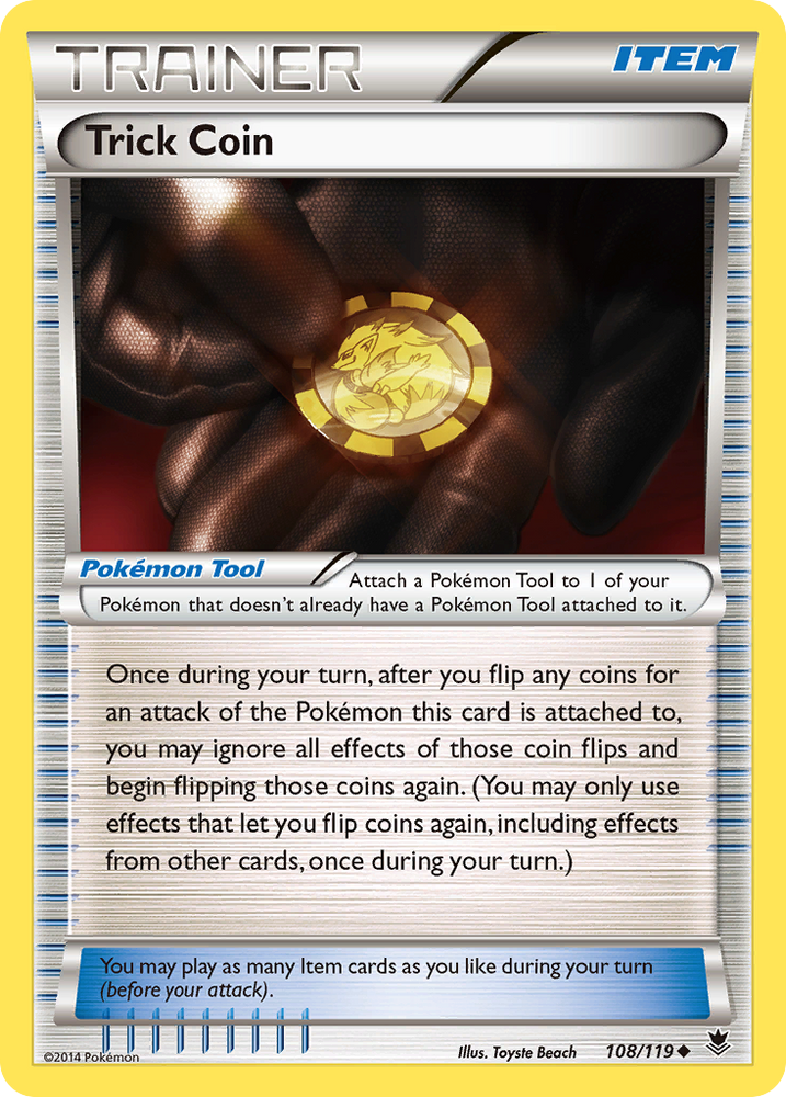 Trick Coin (108/119) [XY: Phantom Forces] 