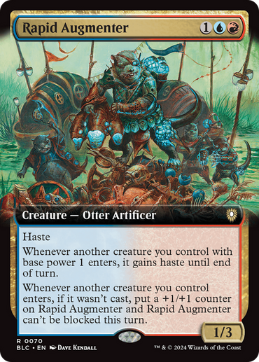 Rapid Augmenter (Extended Art) [Bloomburrow Commander] 