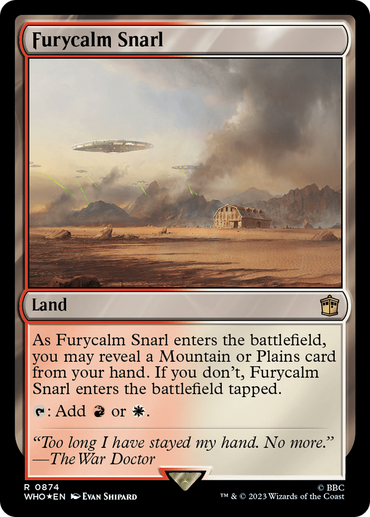 Furycalm Snarl (Surge Foil) [Doctor Who] 