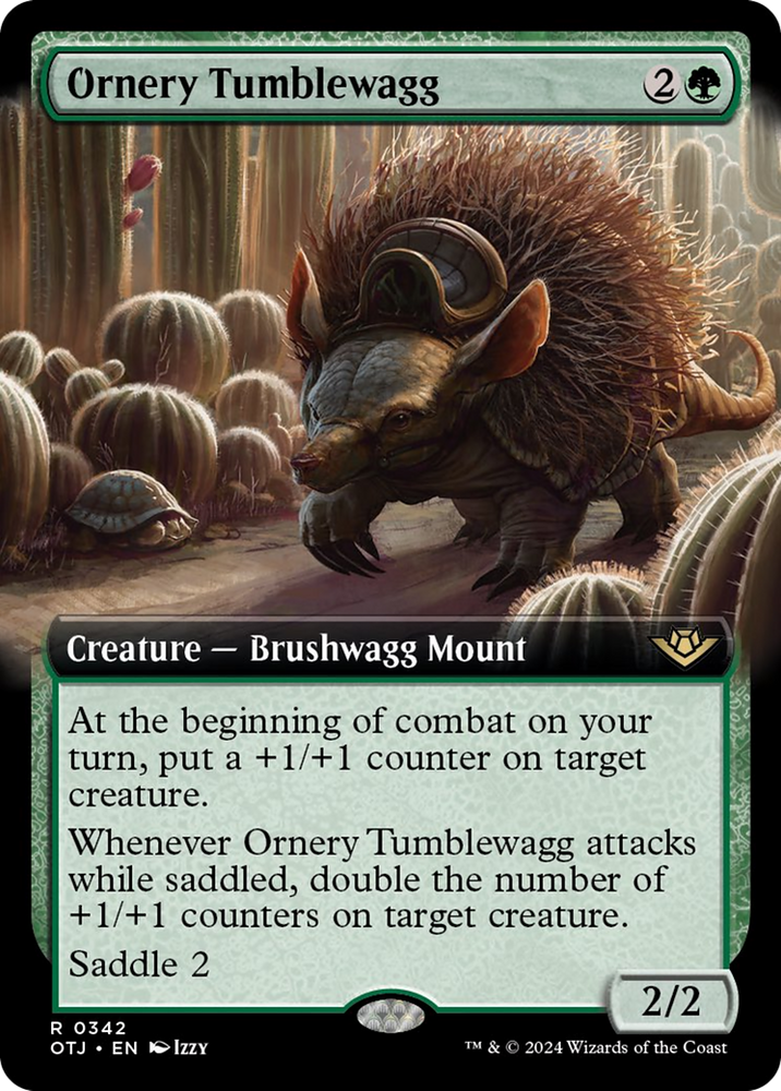 Ornery Tumblewagg (Extended Art) [Outlaws of Thunder Junction] 