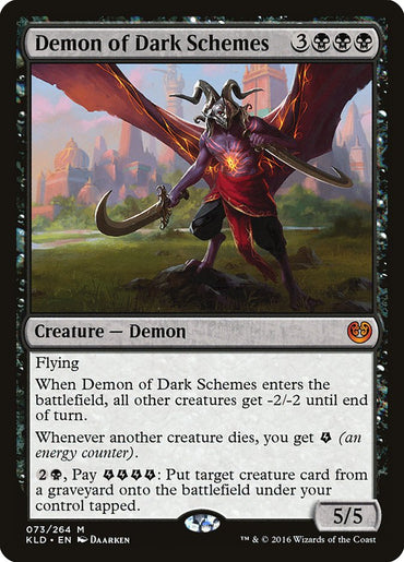 Demon of Dark Schemes [Kaladesh] 