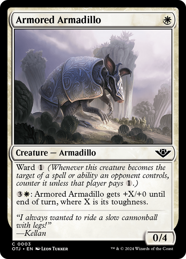 Armored Armadillo [Outlaws of Thunder Junction] 