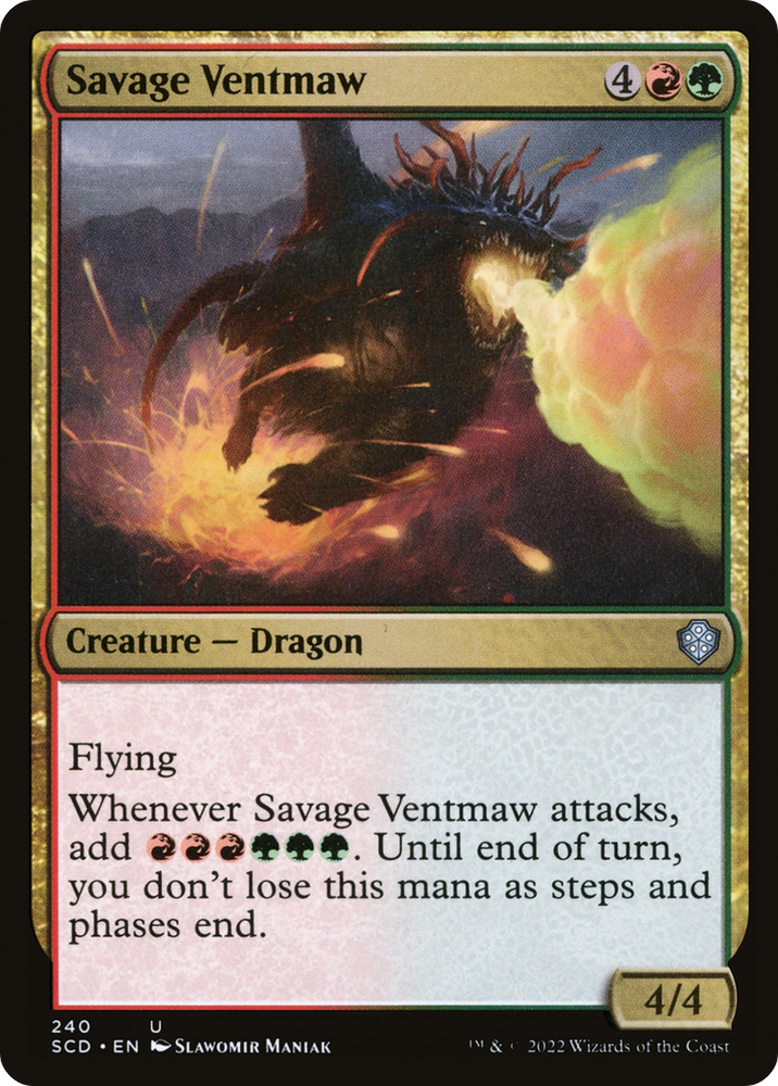 Savage Ventmaw [Starter Commander Decks]