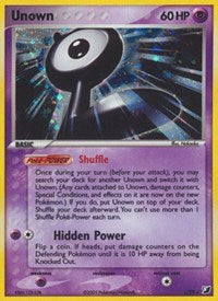 Unown (L) (L/28) [EX: Unseen Forces] 